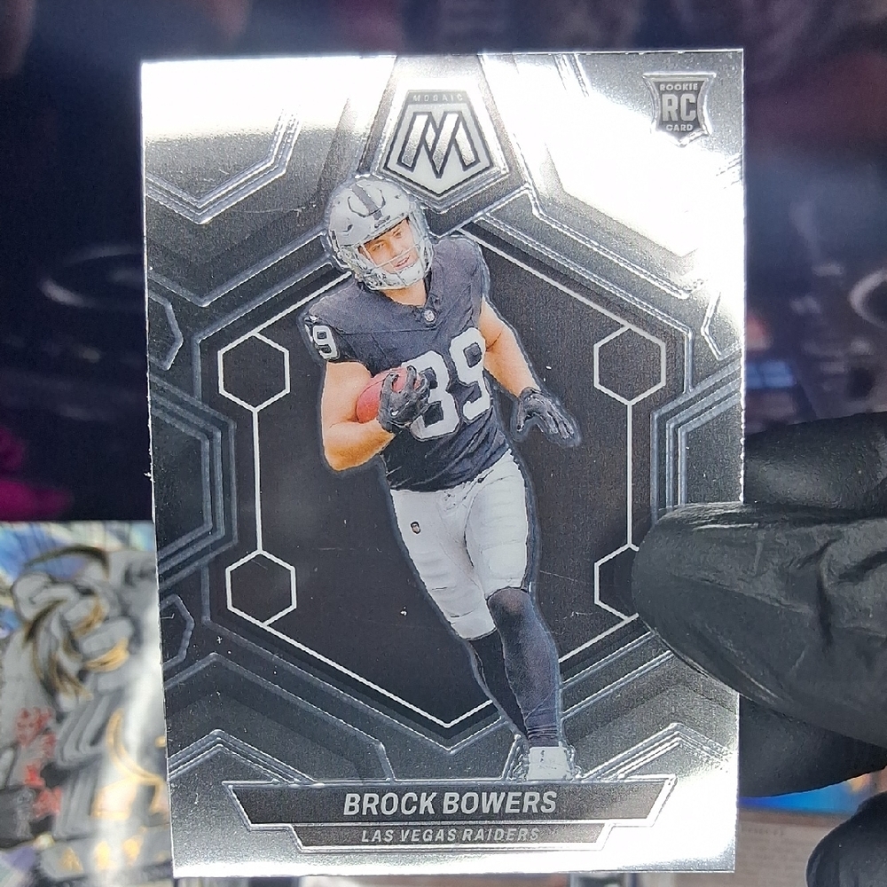 Panini Trading Card - Silver and Black
